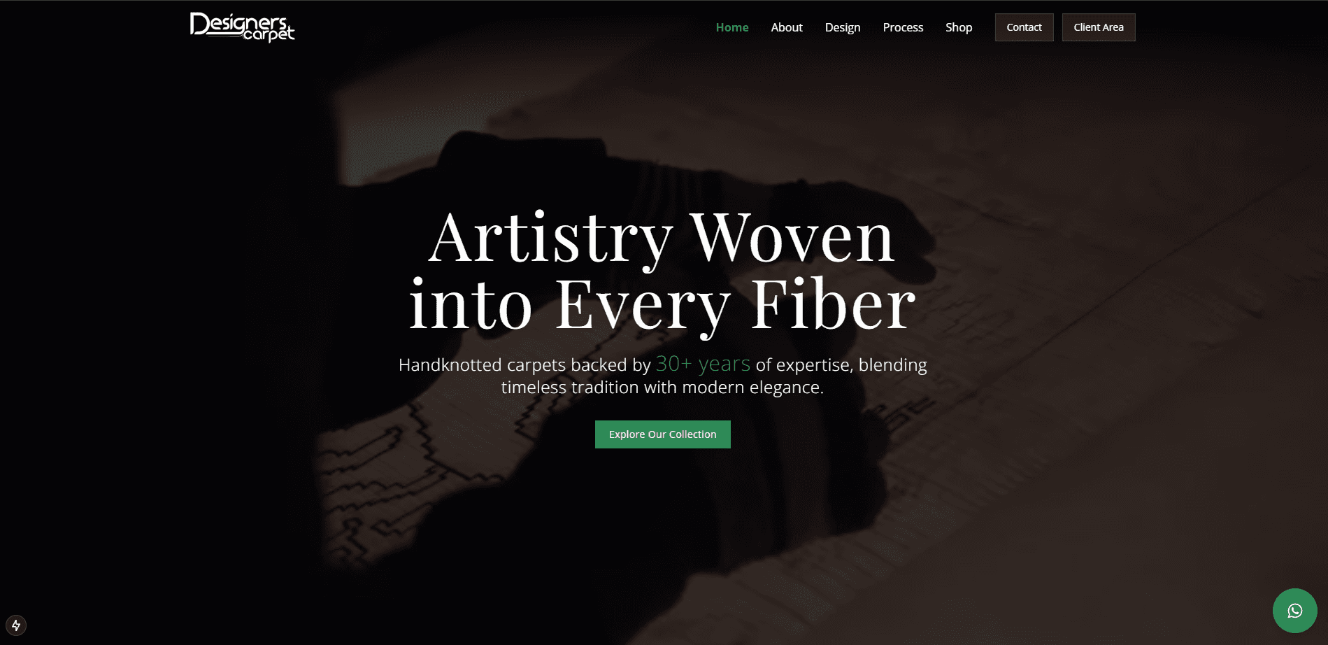 Landing Page Screenshot